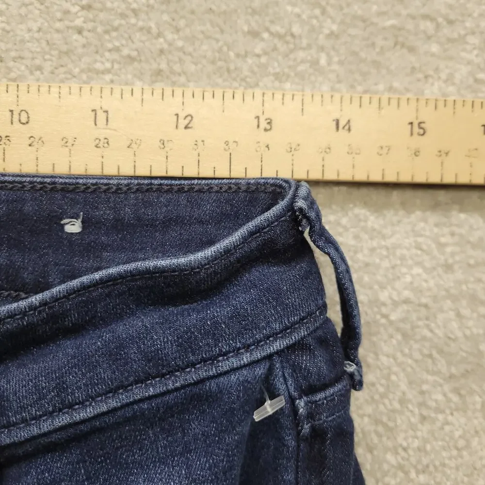 Hollister Curvy High Rise Super Skinny Jeans Womens W27L27 Dark Wash Stretch